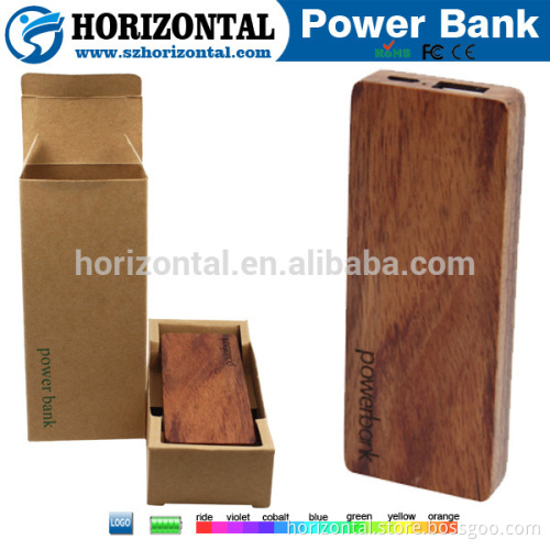 2015 hot selling custom wood powerbank case for promotional gift